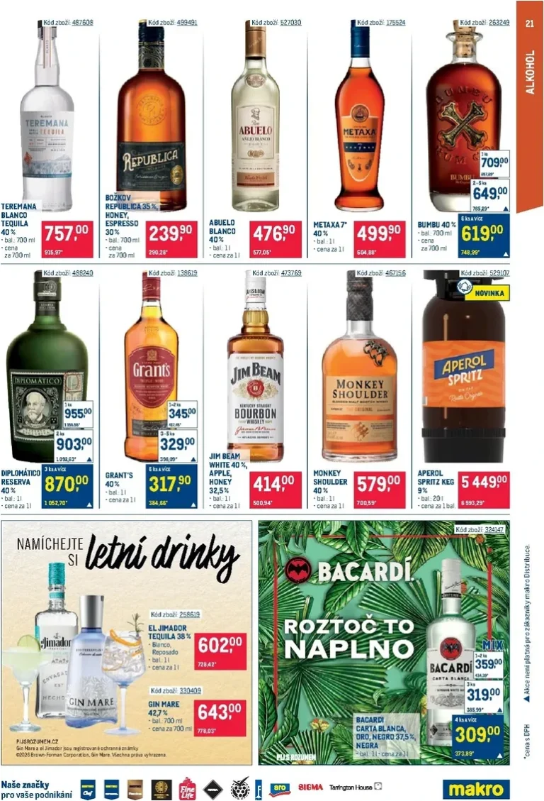 Akční leták Makro – Gastronomie platný od 20.05.2026 - strana 21