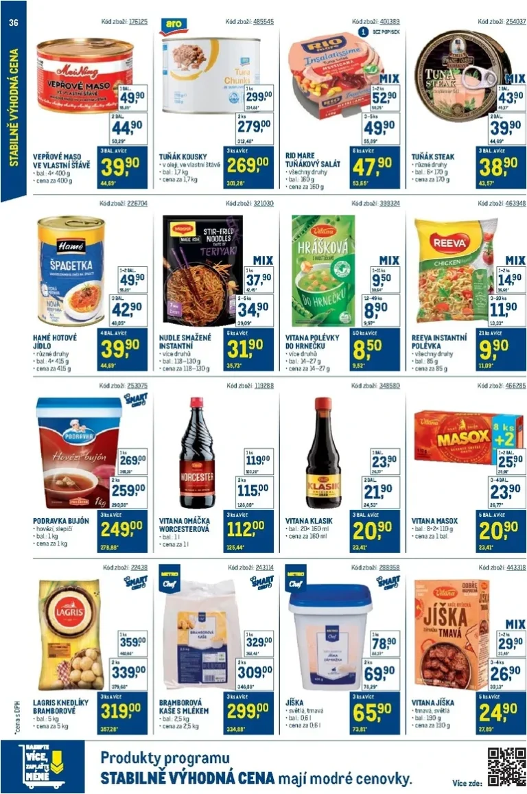 Akční leták Makro – Stabilně výhodná cena platný od 20.05.2026 - strana 36