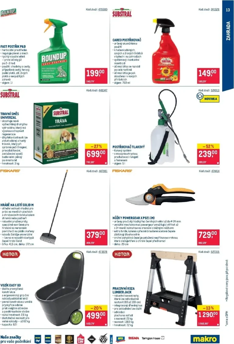 Akční leták Makro – Letní sezona platný od 20.05.2026 - strana 13