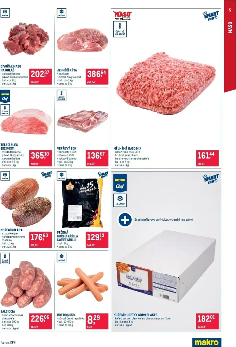 Akční leták Makro – Gastronomie – Distribuce platný od 19.05.2026 - strana 5