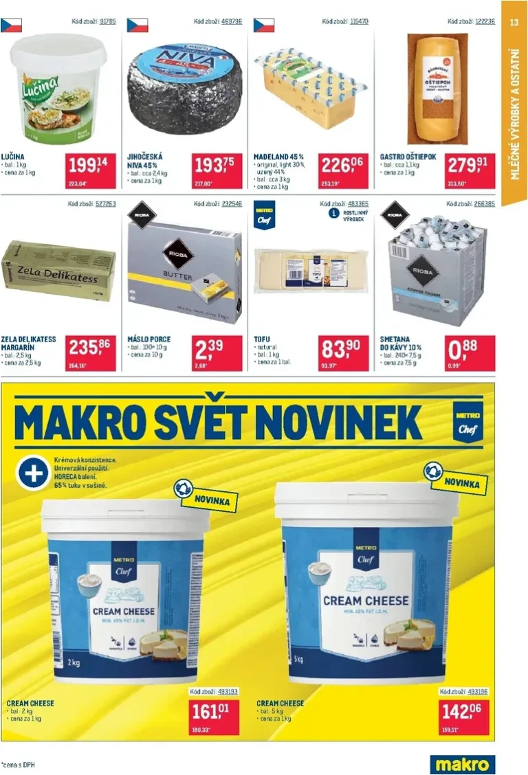 Akční leták Makro – Gastronomie – Distribuce platný od 19.05.2026 - strana 13