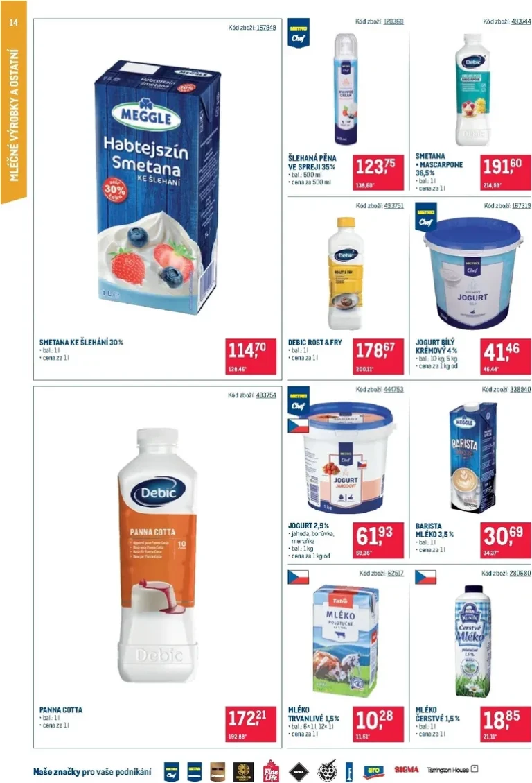 Akční leták Makro – Gastronomie – Distribuce platný od 19.05.2026 - strana 14