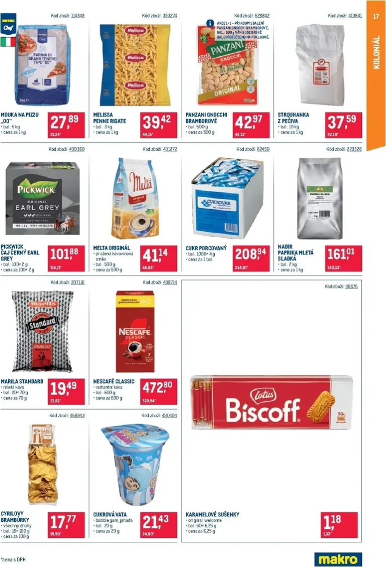 Akční leták Makro – Gastronomie – Distribuce platný od 19.05.2026 - strana 17