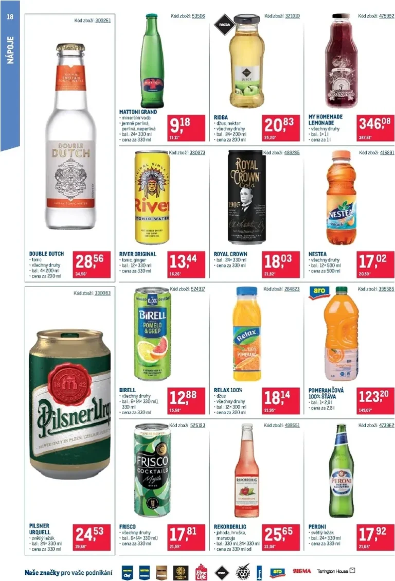 Akční leták Makro – Gastronomie – Distribuce platný od 19.05.2026 - strana 18