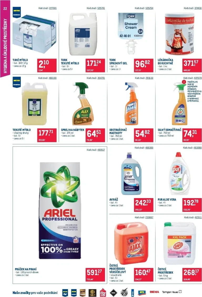 Akční leták Makro – Gastronomie – Distribuce platný od 19.05.2026 - strana 22