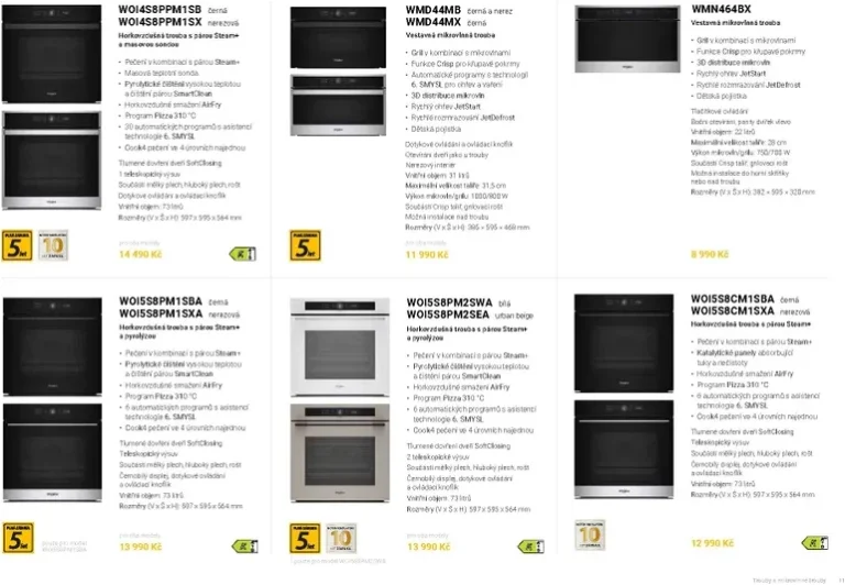 Akční leták Möbelix – Whirlpool platný od 28.02.2026 - strana 11