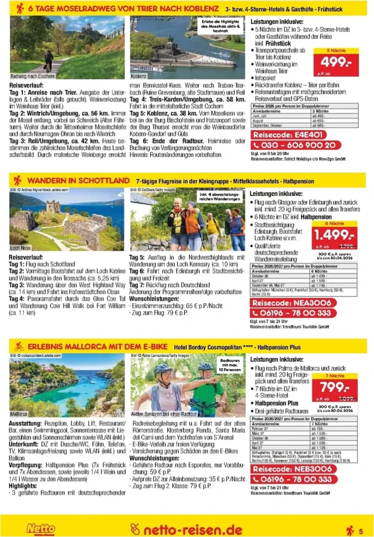Akční leták Netto Německo – Reise-Angebote Juni platný od 28.05.2026 - strana 5