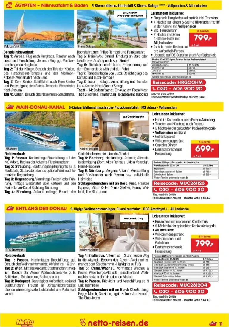 Akční leták Netto Německo – Reise-Angebote Juni platný od 28.05.2026 - strana 11
