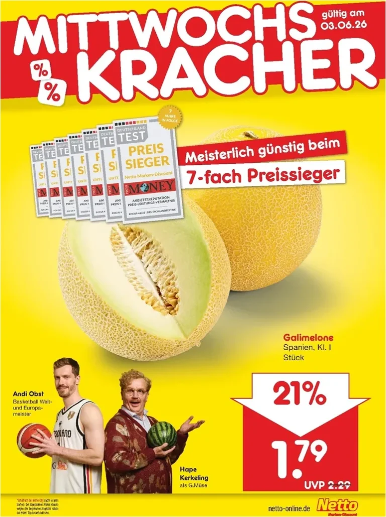 Nejnovější Netto Německo leták platný od 01.06.2026 ⭐ - strana 9
