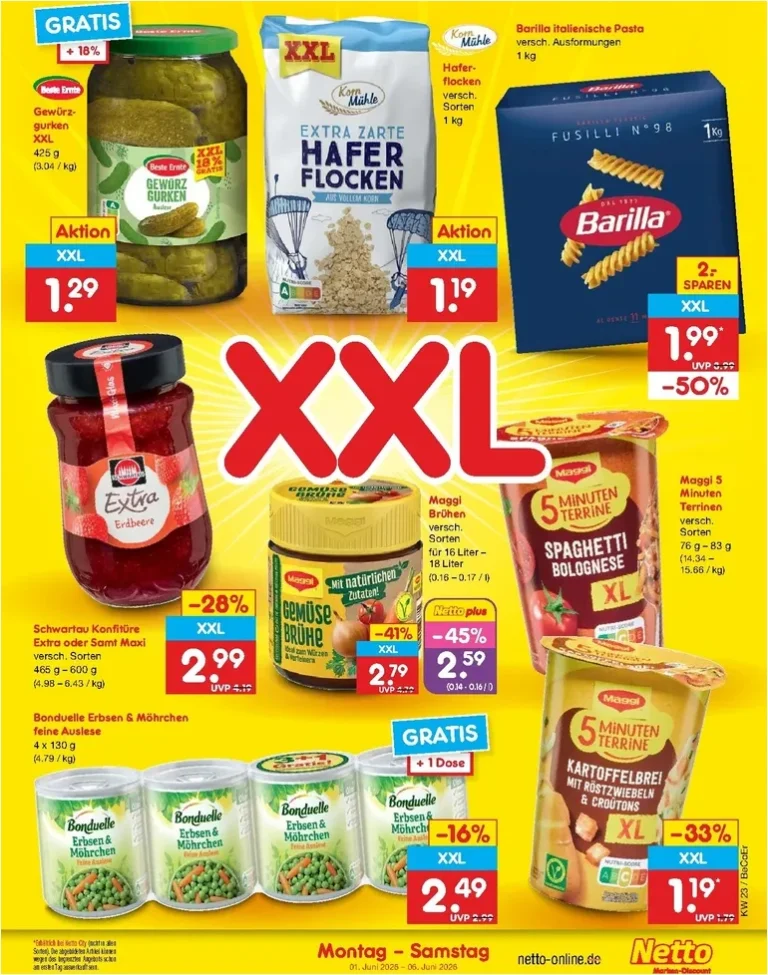 Nejnovější Netto Německo leták platný od 01.06.2026 ⭐ - strana 21