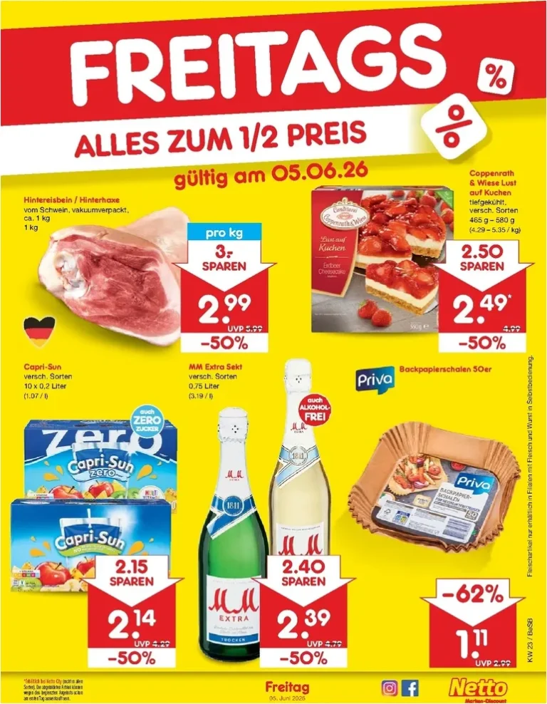 Nejnovější Netto Německo leták platný od 01.06.2026 ⭐ - strana 57