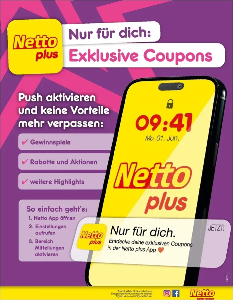 Nejnovější Netto Německo leták platný od 01.06.2026 ⭐ - strana 68