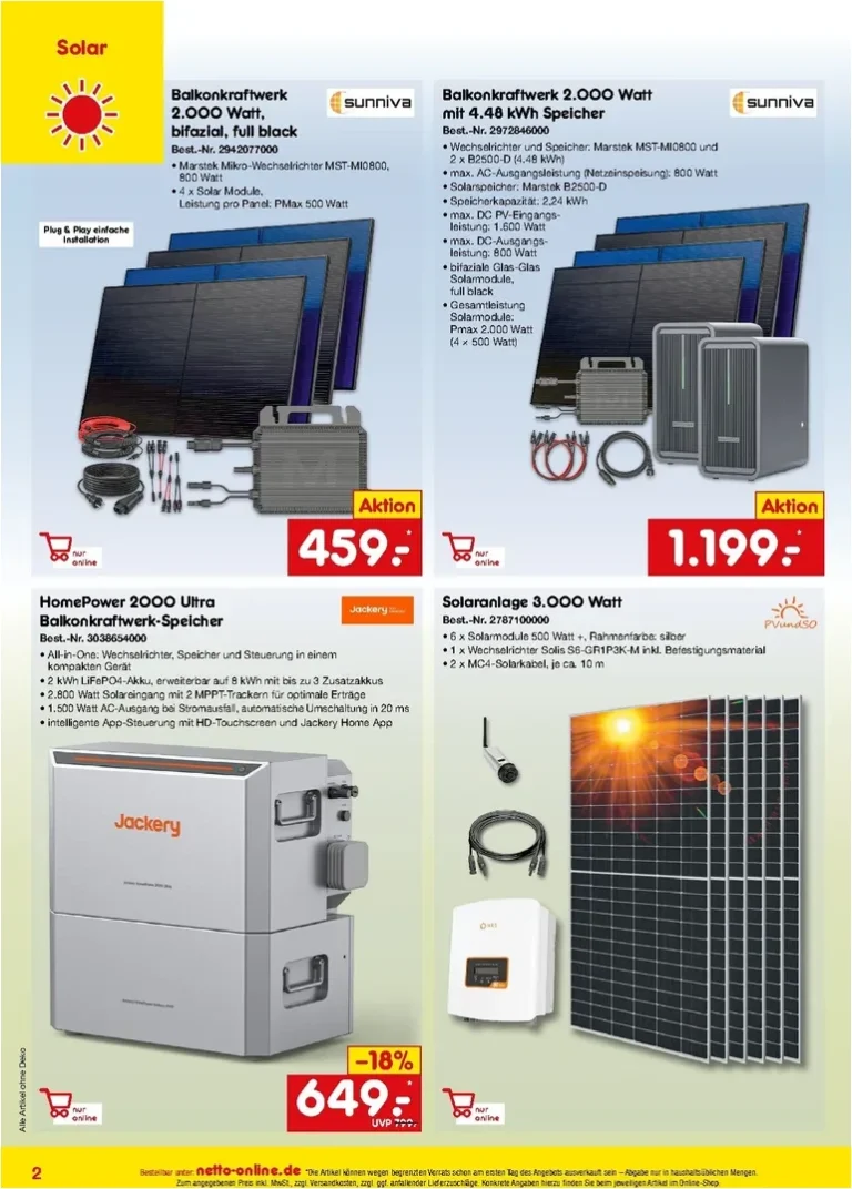 Nejnovější Netto Německo – Online-Angebote leták platný od 01.06.2026 ⭐ - strana 2
