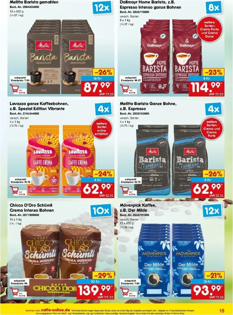 Nejnovější Netto Německo – Online-Angebote leták platný od 01.06.2026 ⭐ - strana 15
