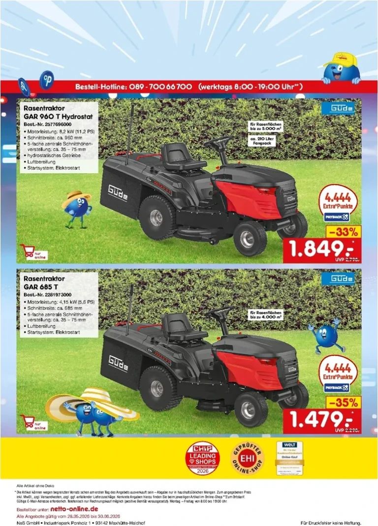 Nejnovější Netto Německo – Online-Angebote leták platný od 01.06.2026 ⭐ - strana 20