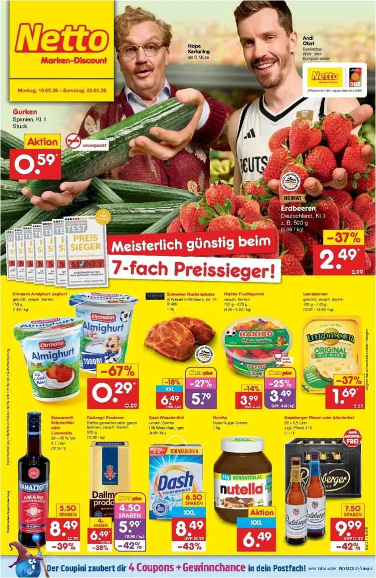 Akční leták Netto Německo platný od 18.05.2026 - strana 1