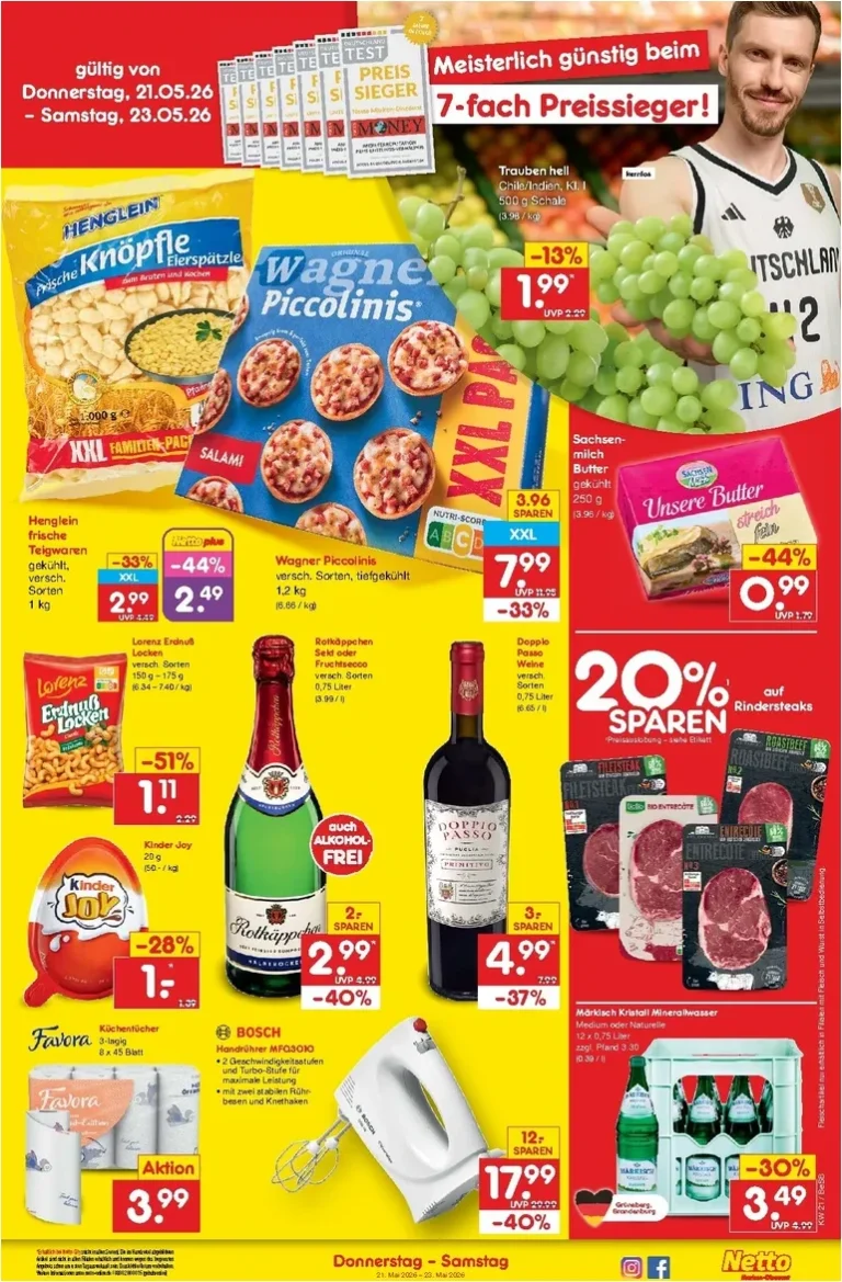 Akční leták Netto Německo platný od 18.05.2026 - strana 21