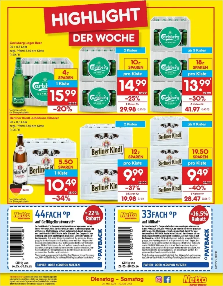 Akční leták Netto Německo platný od 26.05.2026 - strana 3