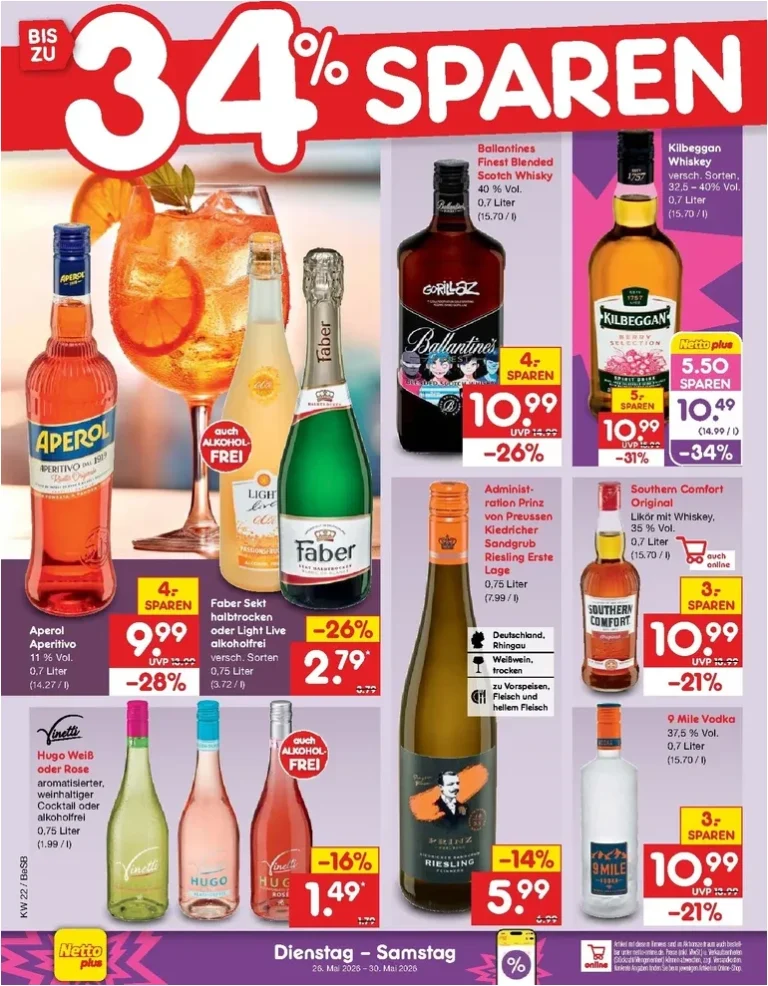 Akční leták Netto Německo platný od 26.05.2026 - strana 34