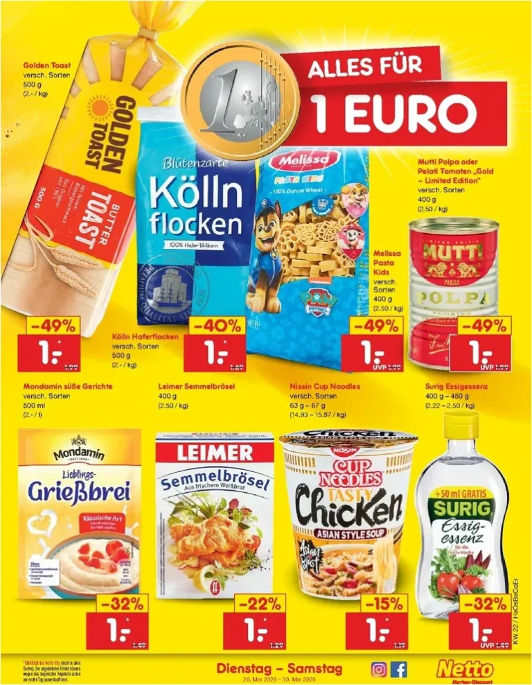 Akční leták Netto Německo platný od 26.05.2026 - strana 21