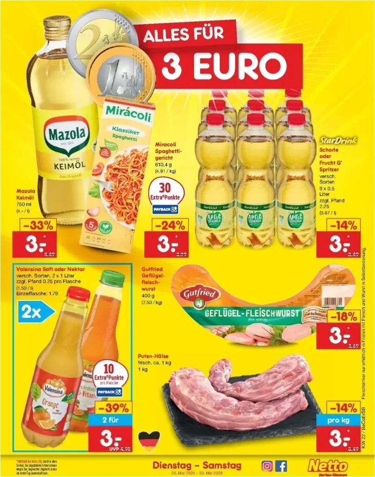 Akční leták Netto Německo platný od 26.05.2026 - strana 25