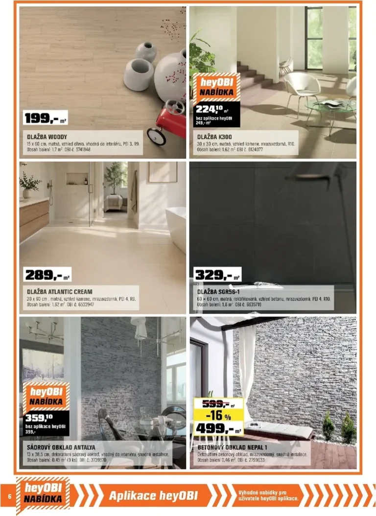 Akční leták OBI platný od 01.05.2026 - strana 6