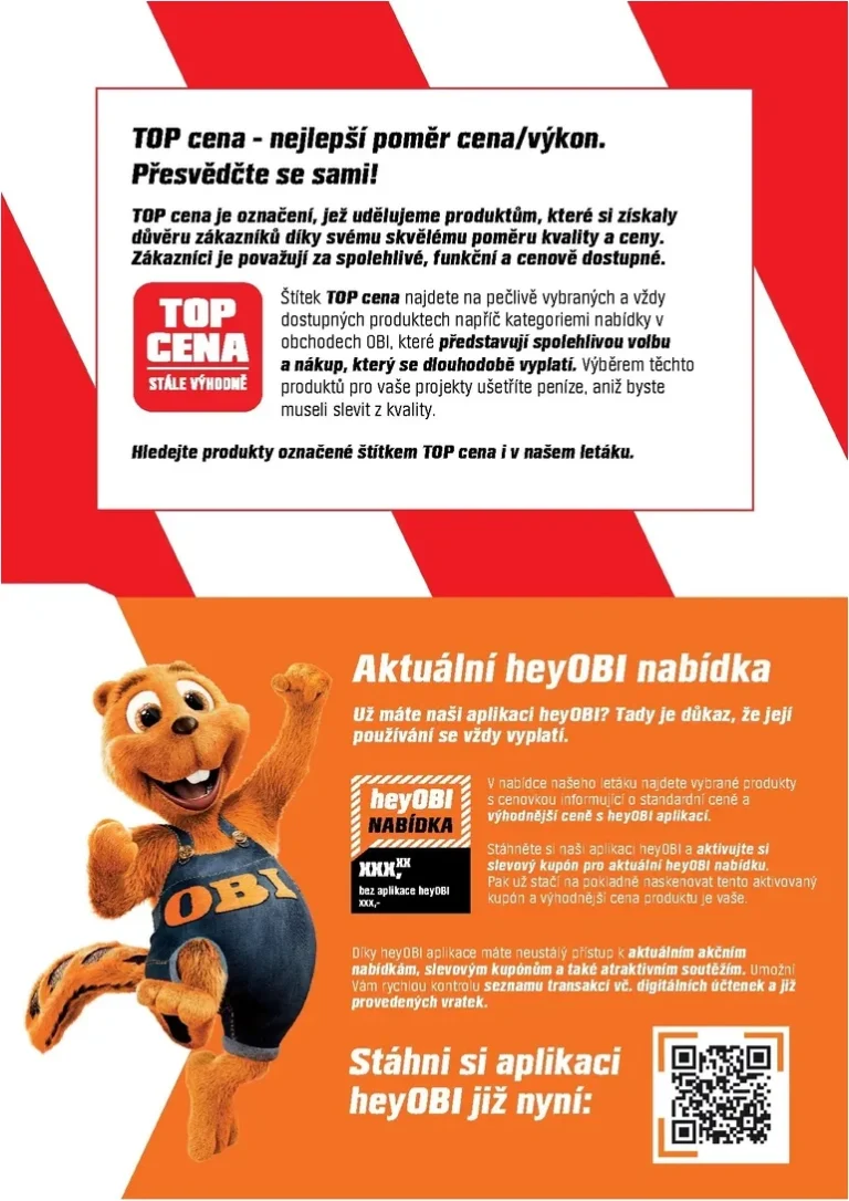 Akční leták OBI platný od 01.05.2026 - strana 21