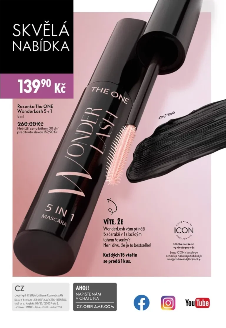 Akční leták Oriflame platný od 06.05.2026 - strana 164