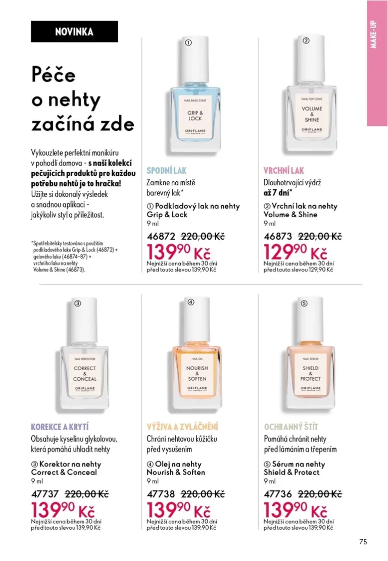 Akční leták Oriflame platný od 06.05.2026 - strana 75