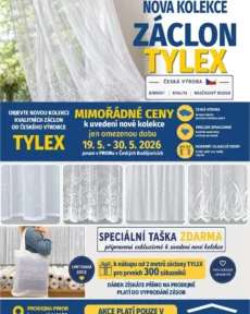 Akční leták Prior – Záclony platný od 19.05.2026