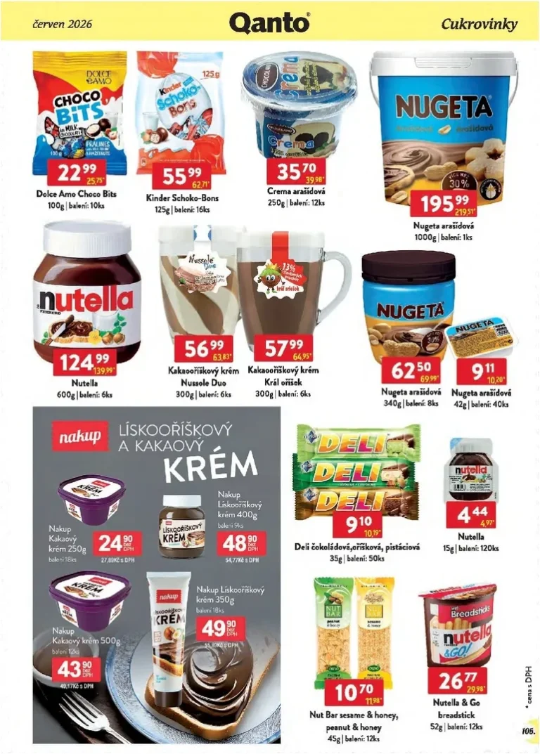 Nejnovější Qanto – Velkoobchodní akce leták platný od 01.06.2026 ⭐ - strana 105