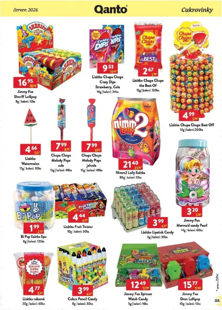 Nejnovější Qanto – Velkoobchodní akce leták platný od 01.06.2026 ⭐ - strana 129