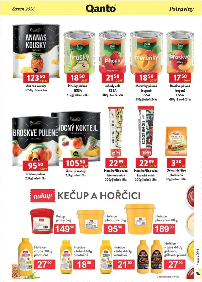 Nejnovější Qanto – Velkoobchodní akce leták platný od 01.06.2026 ⭐ - strana 151