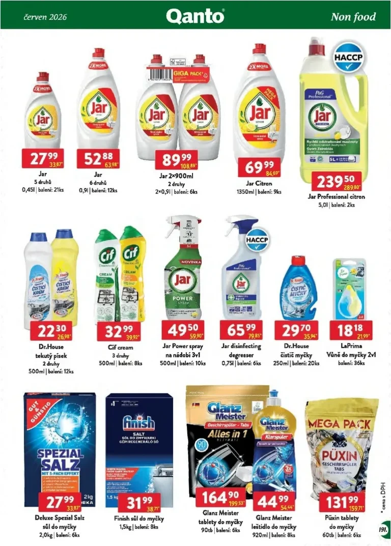 Nejnovější Qanto – Velkoobchodní akce leták platný od 01.06.2026 ⭐ - strana 191