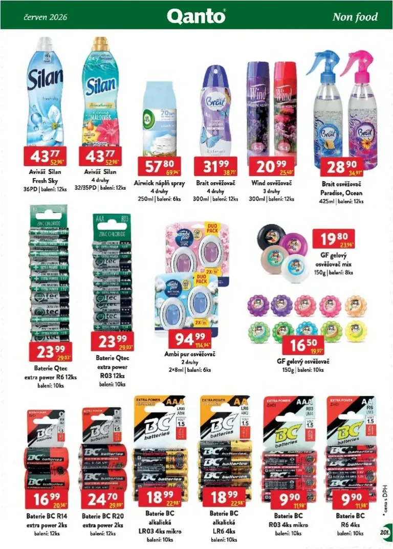 Nejnovější Qanto – Velkoobchodní akce leták platný od 01.06.2026 ⭐ - strana 201