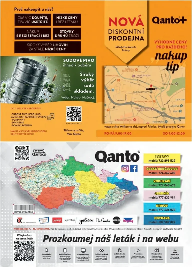 Nejnovější Qanto – Velkoobchodní akce leták platný od 01.06.2026 ⭐ - strana 208
