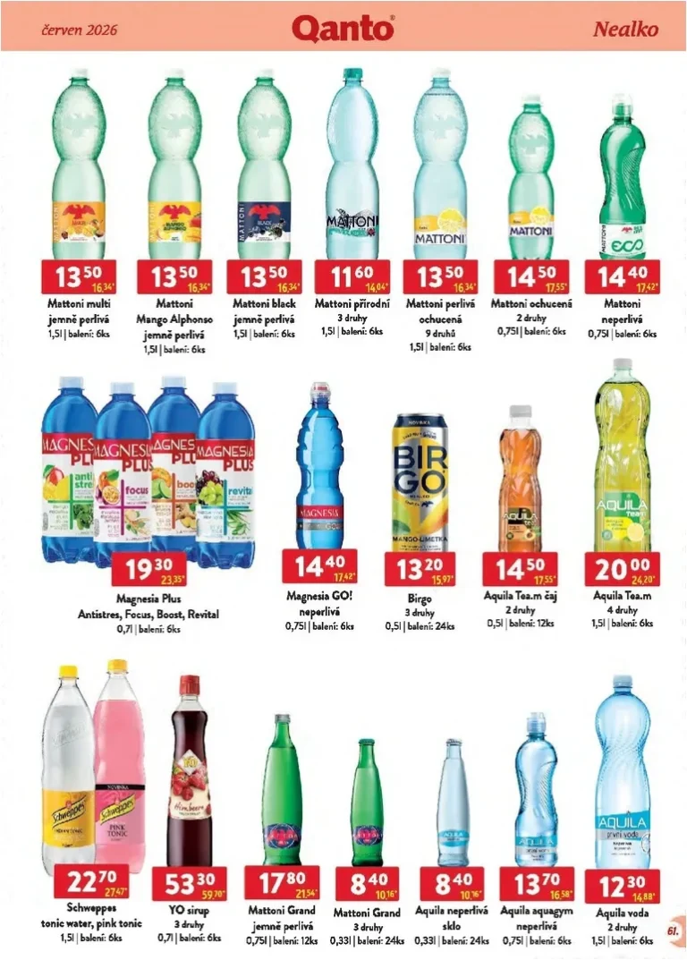 Nejnovější Qanto – Velkoobchodní akce leták platný od 01.06.2026 ⭐ - strana 61