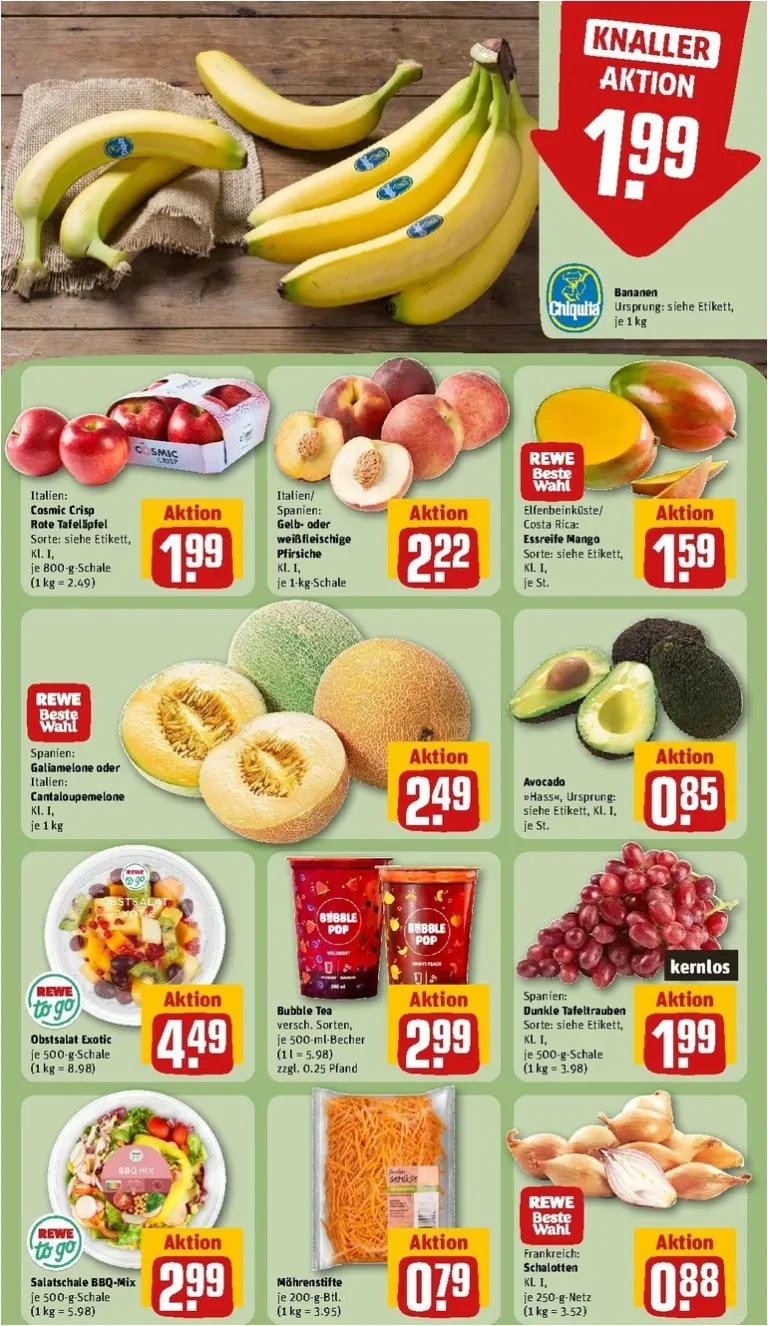 Nejnovější REWE Německo leták platný od 01.06.2026 ⭐ - strana 4