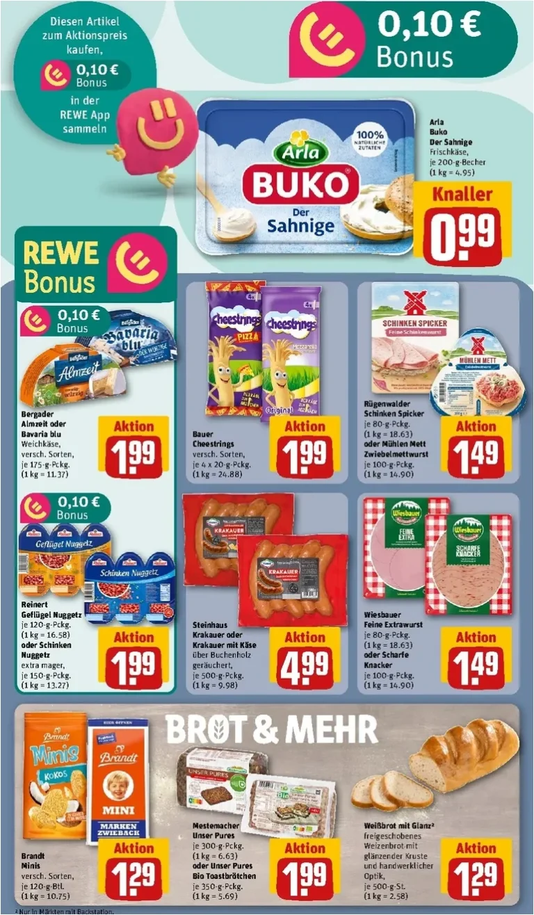 Nejnovější REWE Německo leták platný od 01.06.2026 ⭐ - strana 16