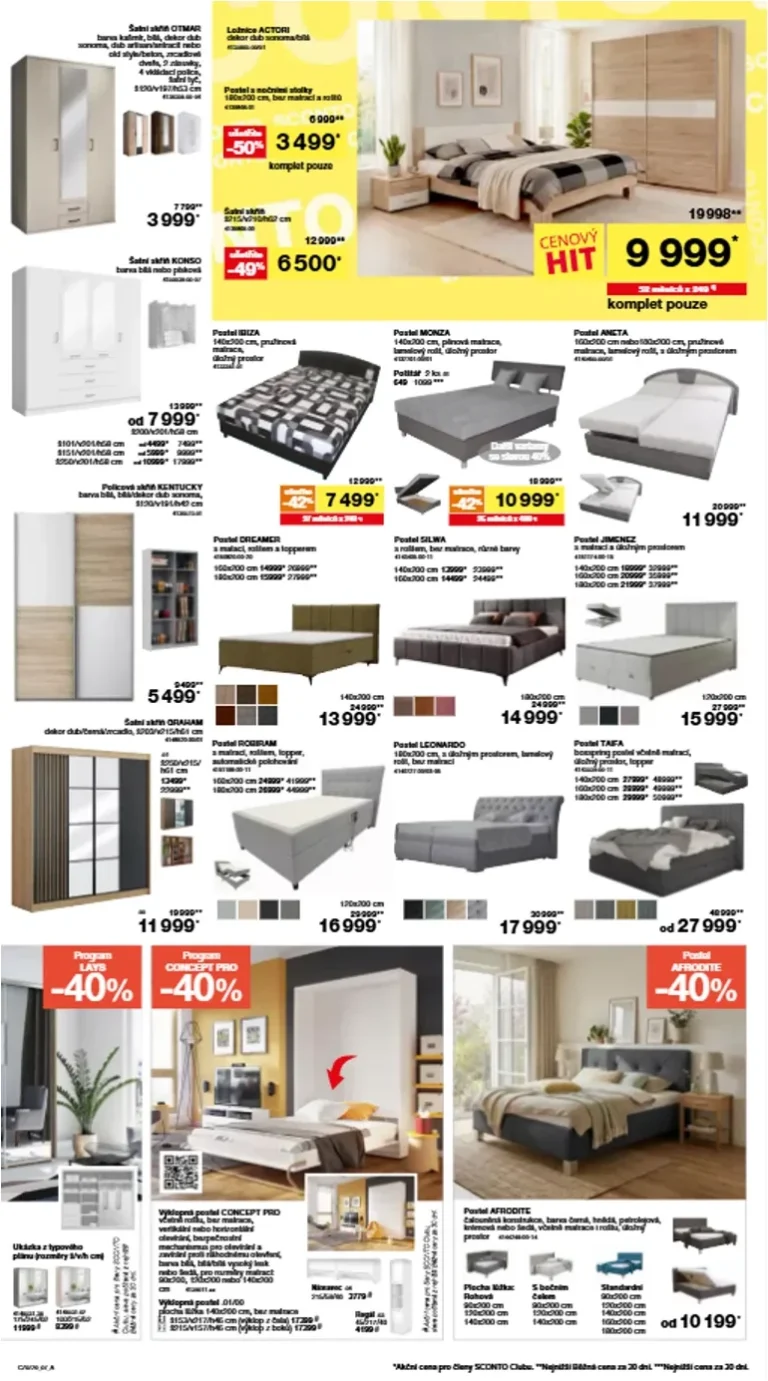 Akční leták SCONTO Nábytek platný od 20.05.2026 - strana 7