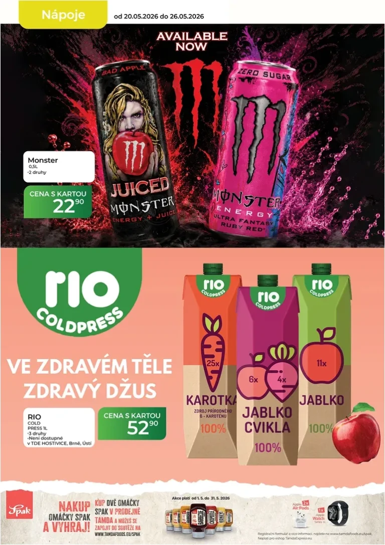 Akční leták Tamda Foods platný od 20.05.2026 - strana 20