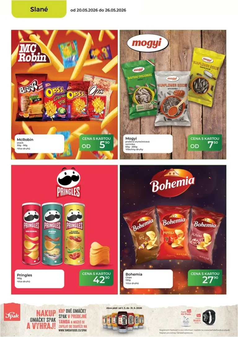 Akční leták Tamda Foods platný od 20.05.2026 - strana 38