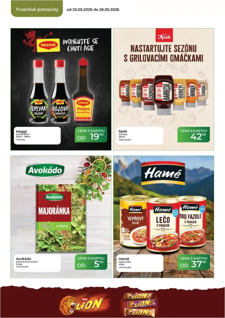 Akční leták Tamda Foods platný od 20.05.2026 - strana 42