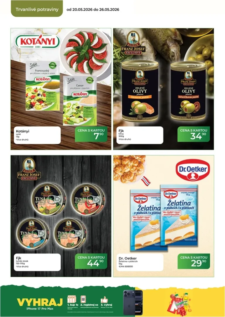 Akční leták Tamda Foods platný od 20.05.2026 - strana 44