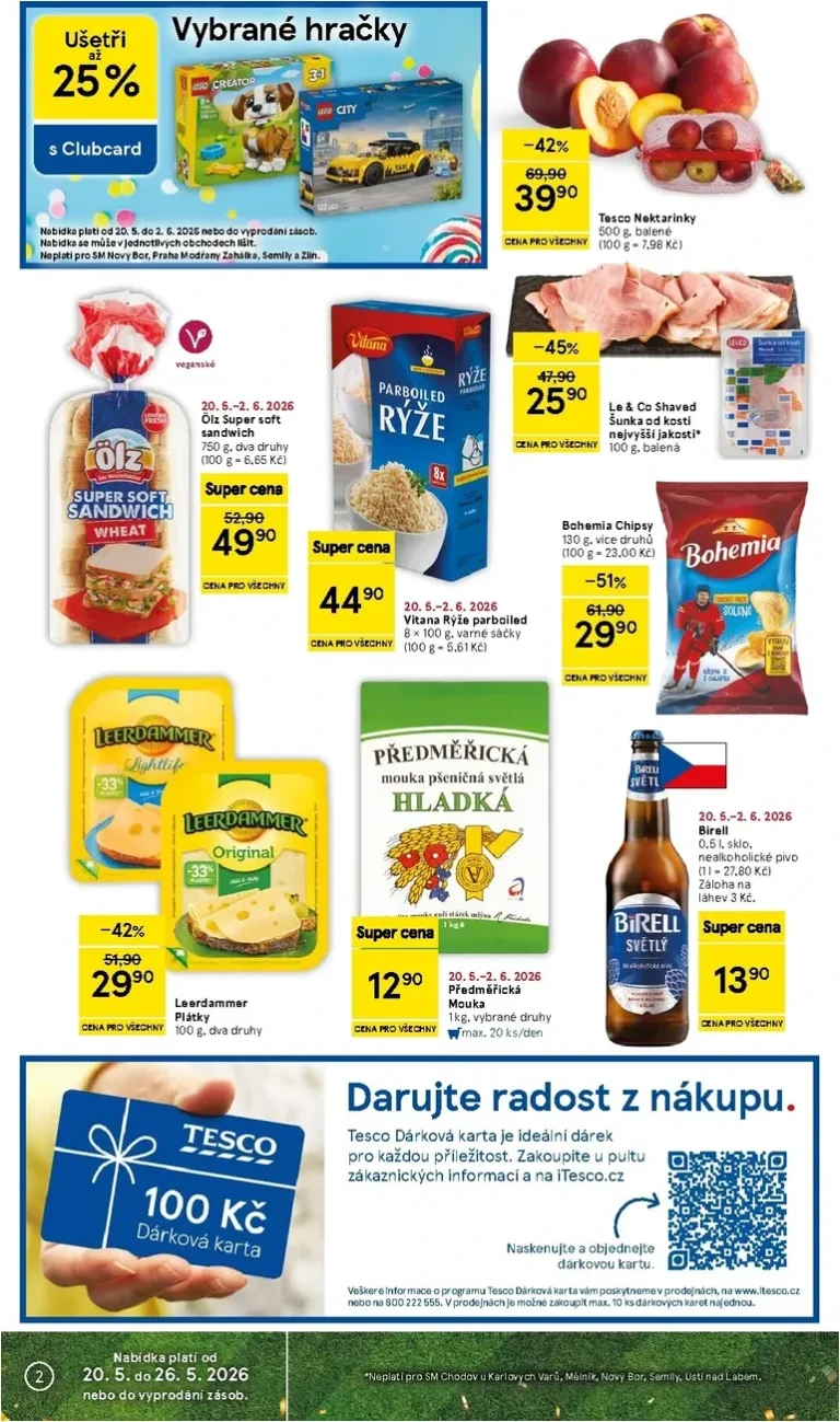Akční leták Tesco supermarket platný od 20.05.2026 - strana 2