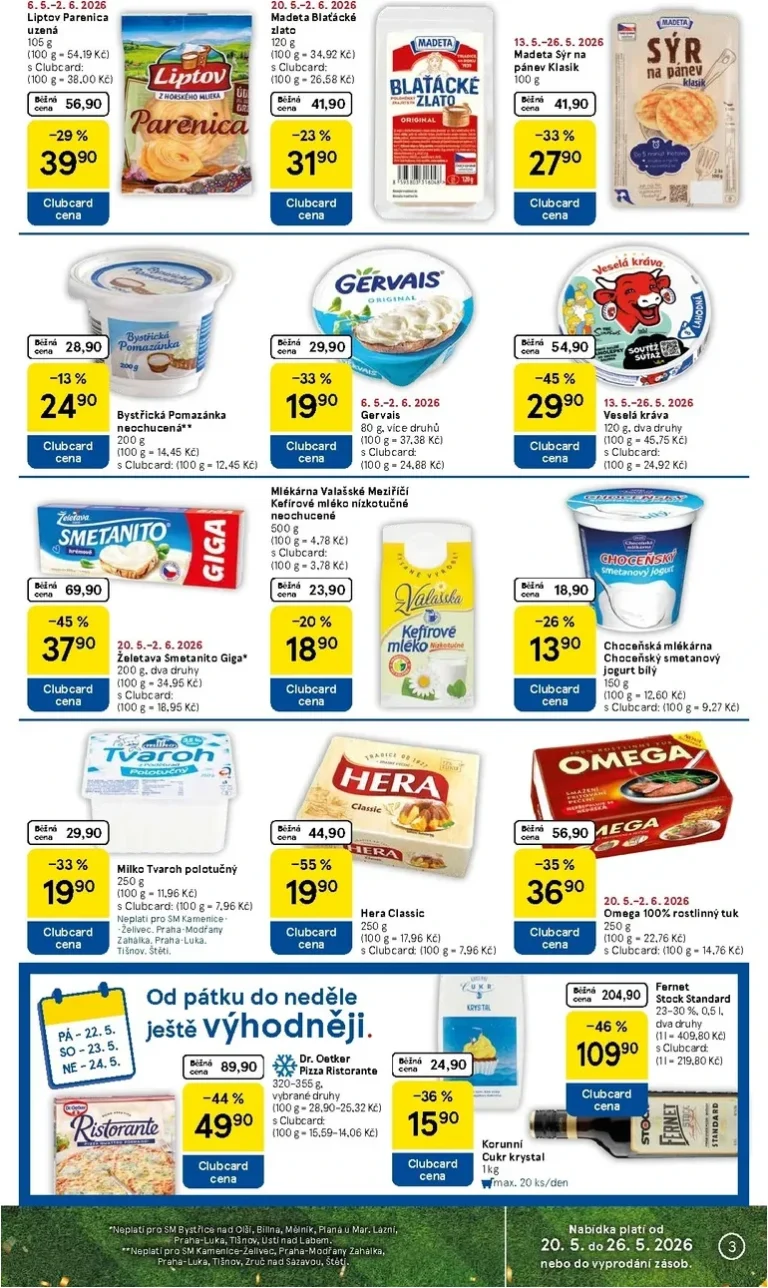Akční leták Tesco supermarket platný od 20.05.2026 - strana 3
