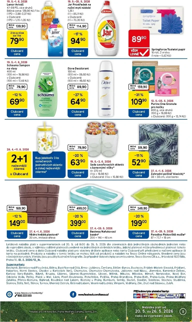 Akční leták Tesco supermarket platný od 20.05.2026 - strana 9