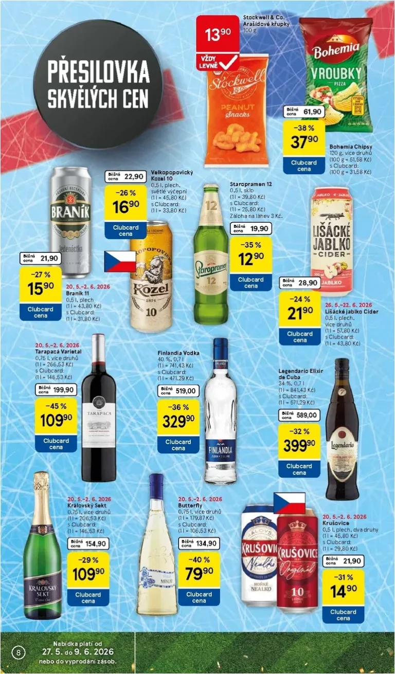 Nejnovější Tesco supermarket leták platný od 27.05.2026 ⭐ - strana 8