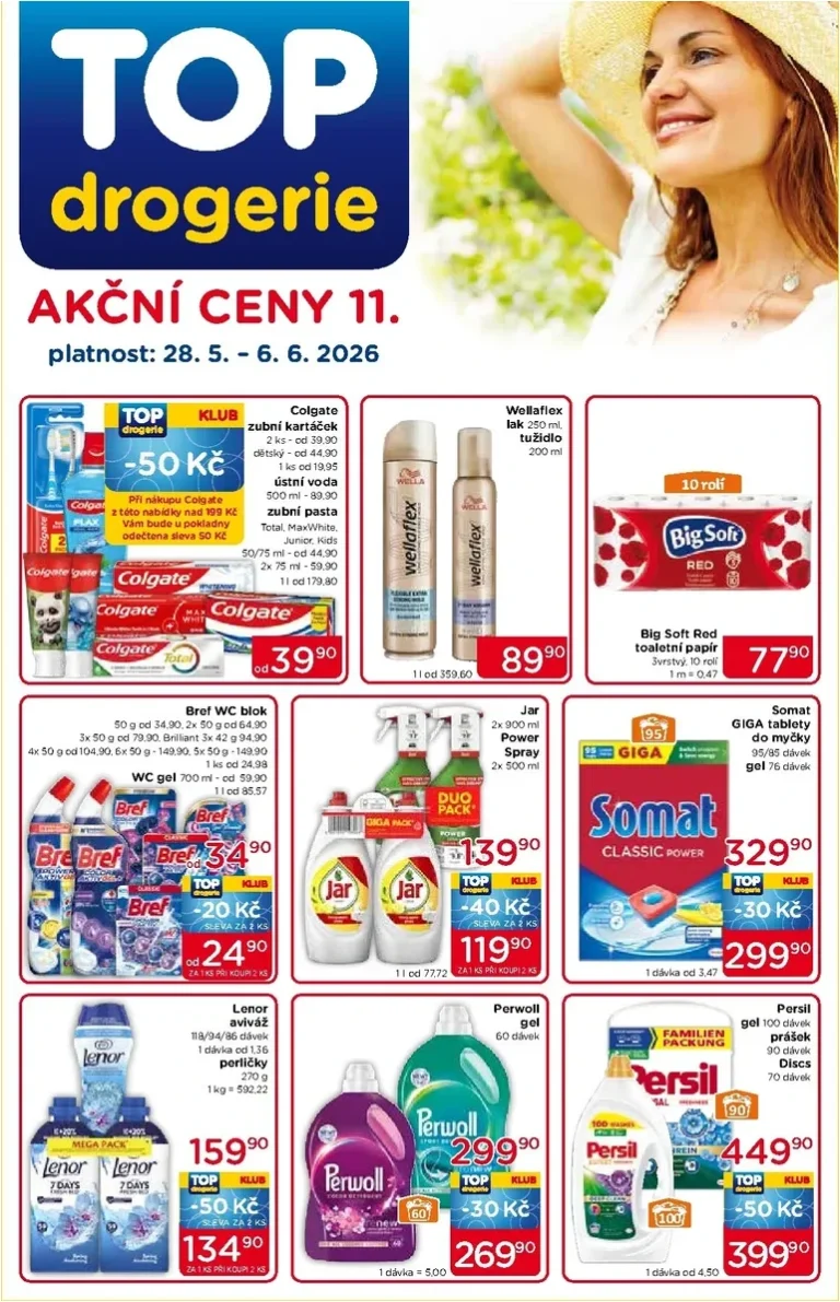 Nejnovější Top drogerie leták platný od 28.05.2026 ⭐ - strana 1
