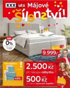Akční leták XXXLutz – XXXL poukazy platný od 25.05.2026